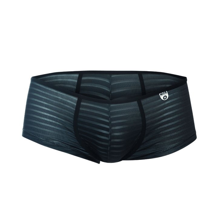 MALEBASICS MOB Boyshort | Men’s Striped Mesh Athletic Underwear