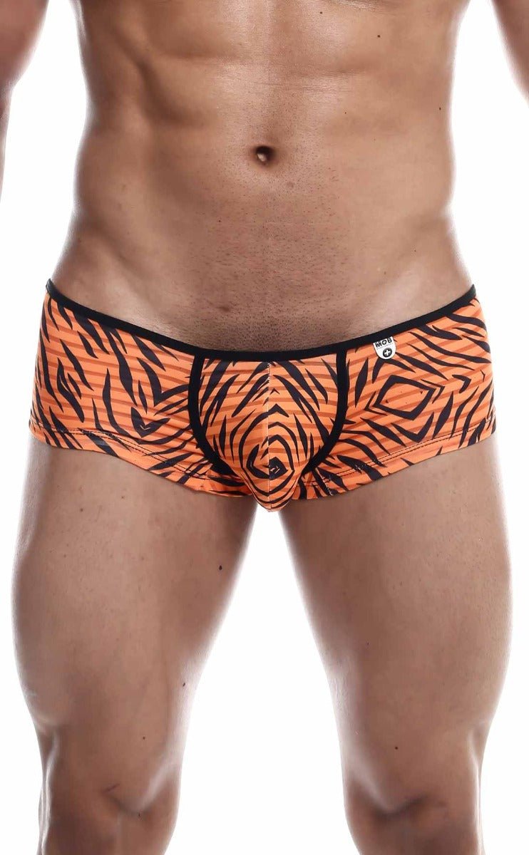 MALEBASICS MOB Boyshort | Men’s Striped Mesh Athletic Underwear