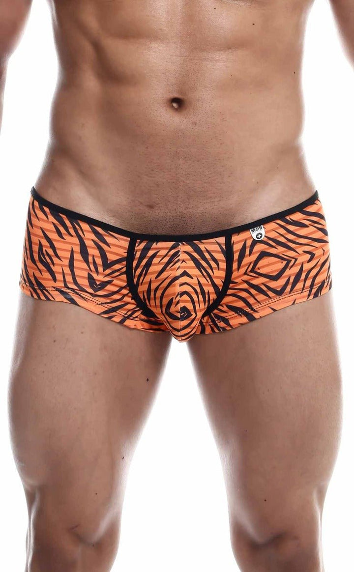 MALEBASICS MOB Boyshort | Men’s Striped Mesh Athletic Underwear