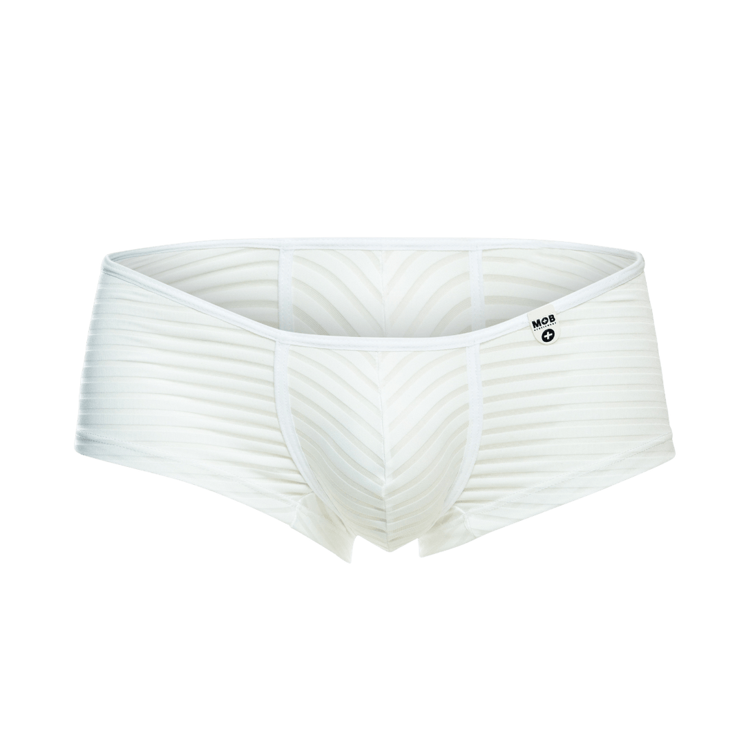 MALEBASICS MOB Boyshort | Men’s Striped Mesh Athletic Underwear