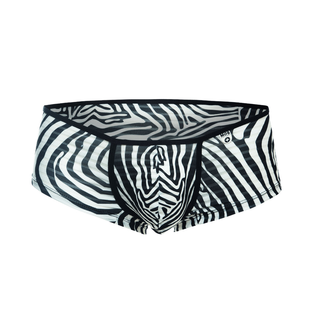 MALEBASICS MOB Boyshort | Men’s Striped Mesh Athletic Underwear