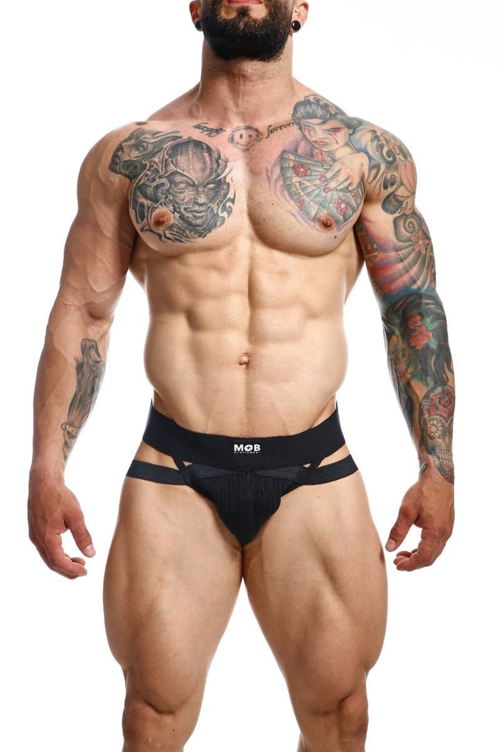 Malebasics MOB X-Jock men's jockstrap – cotton Lycra athletic supporter underwear