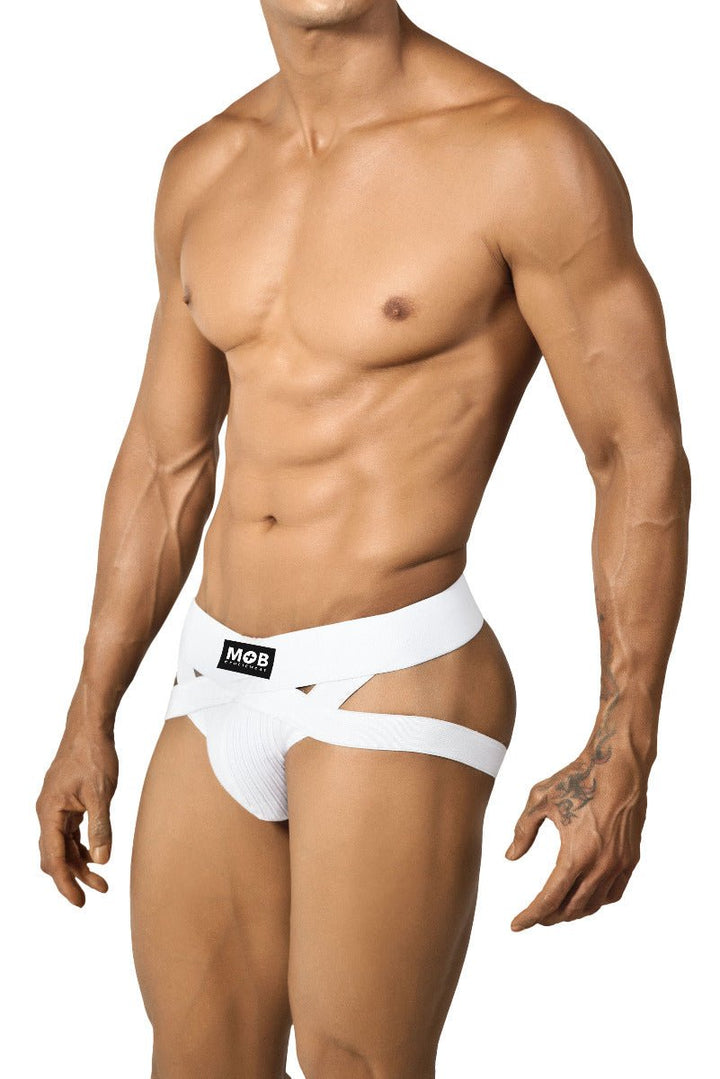 Malebasics MOB X-Jock men's jockstrap – cotton Lycra athletic supporter underwear