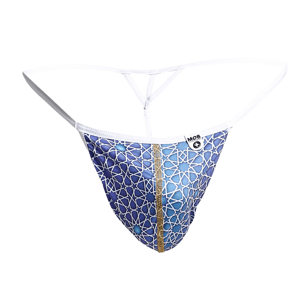 MALEBASICS DNGEON Thong | Men’s Industrial Stealth Black G-String
