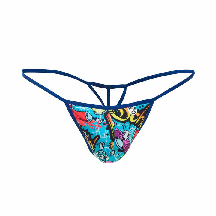 MALEBASICS DNGEON Thong | Men’s Industrial Stealth Black G-String