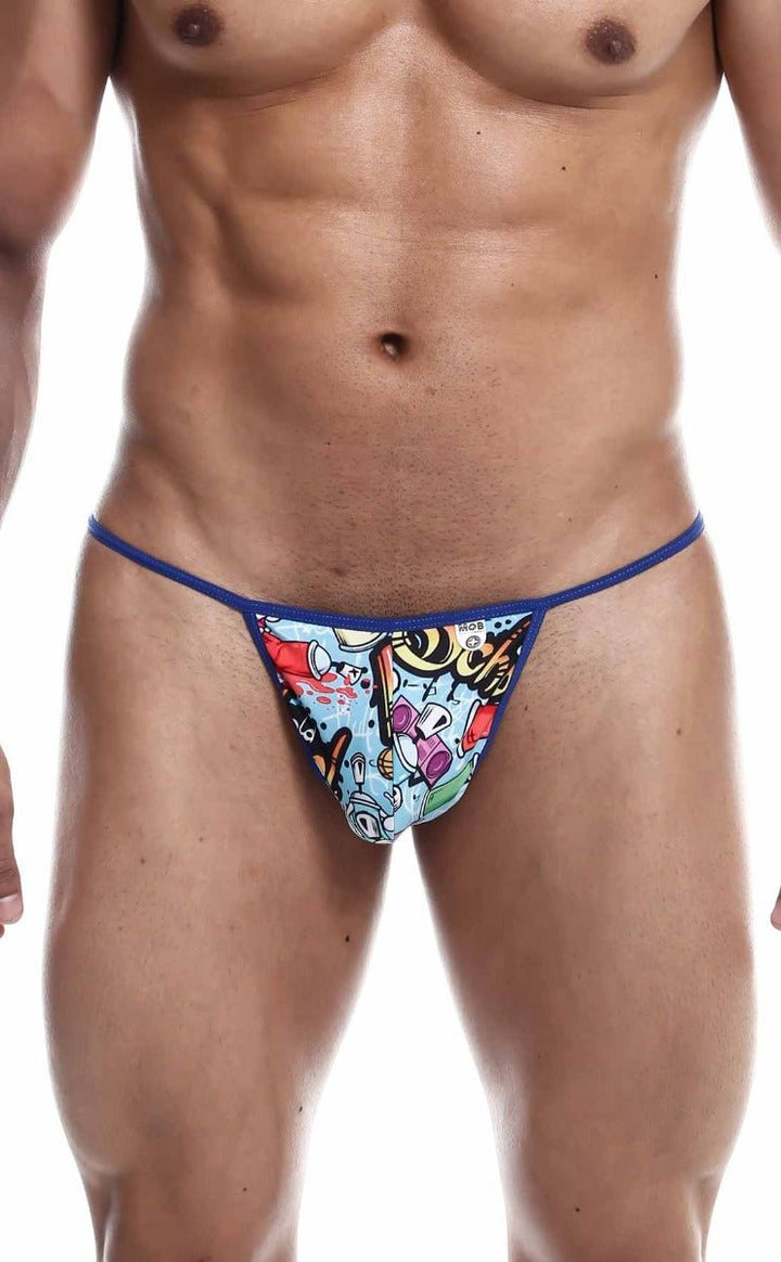 MALEBASICS DNGEON Thong | Men’s Industrial Stealth Black G-String