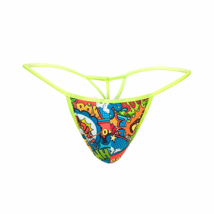 MALEBASICS DNGEON Thong | Men’s Industrial Stealth Black G-String