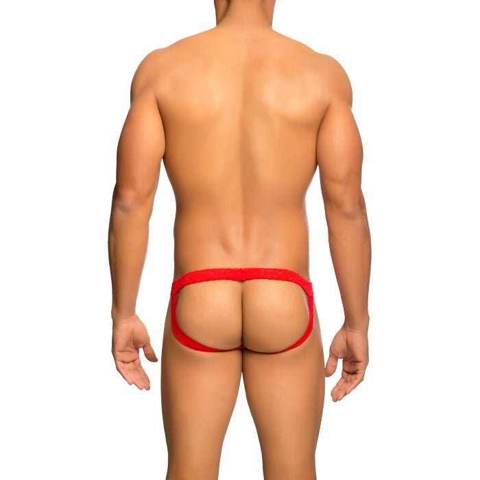 MOB Men's Lace Jockstrap | Erotic Wear Jockstrap by MaleBasics