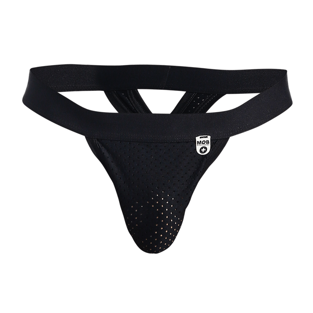 MALEBASICS MOB Mesh Y Thong | Men’s Athletic Breathable String Underwear