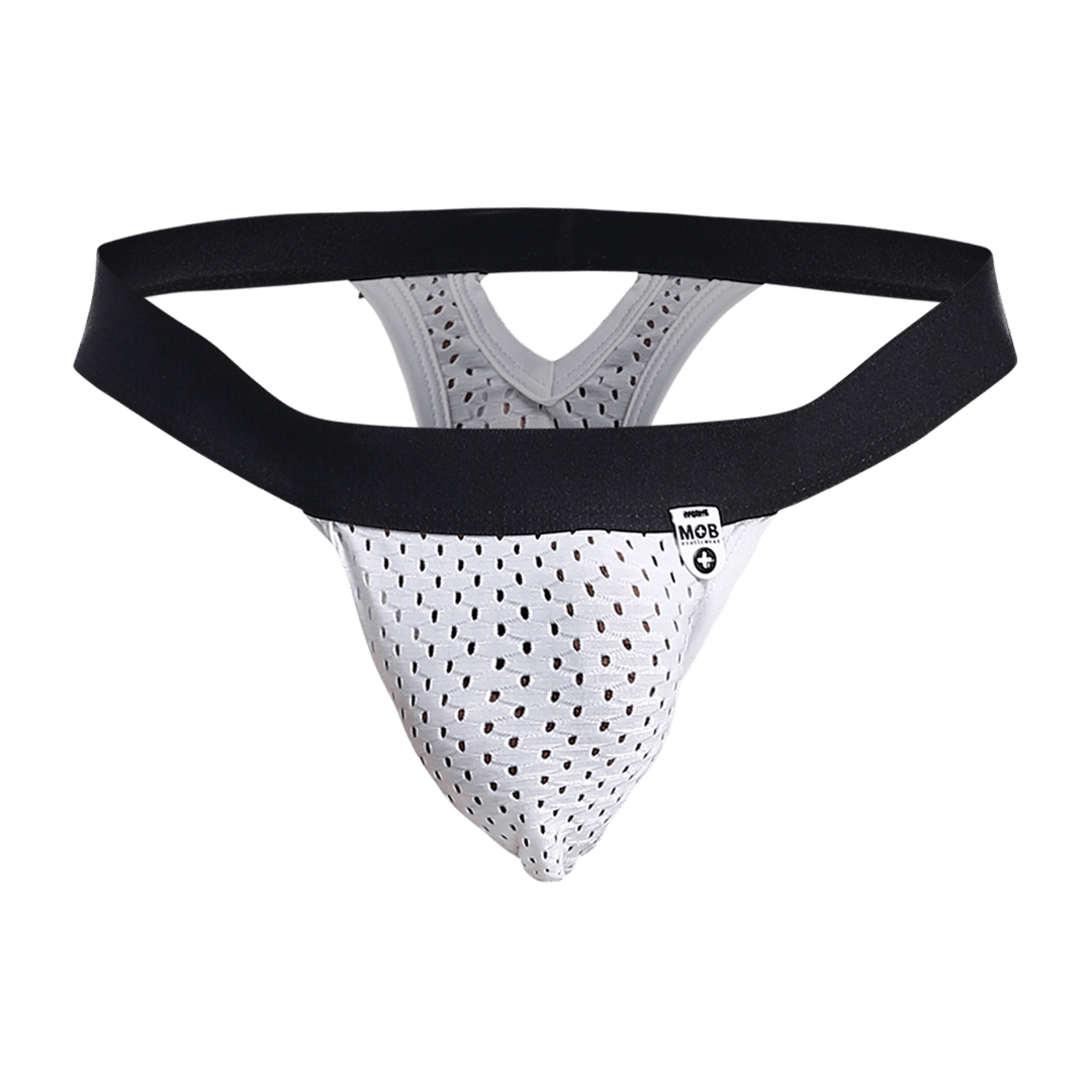 MALEBASICS MOB Mesh Y Thong | Men’s Athletic Breathable String Underwear