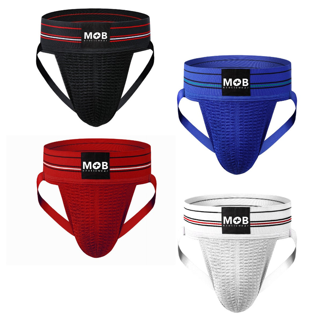 MOB Fetish Classic Wide Jockstrap Men's Jockstrap – men's jockstraps