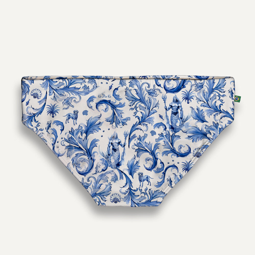 CA-RIO-CA Men's Rei Netuno Brief Sunga Designer Swimwear Briefs in 