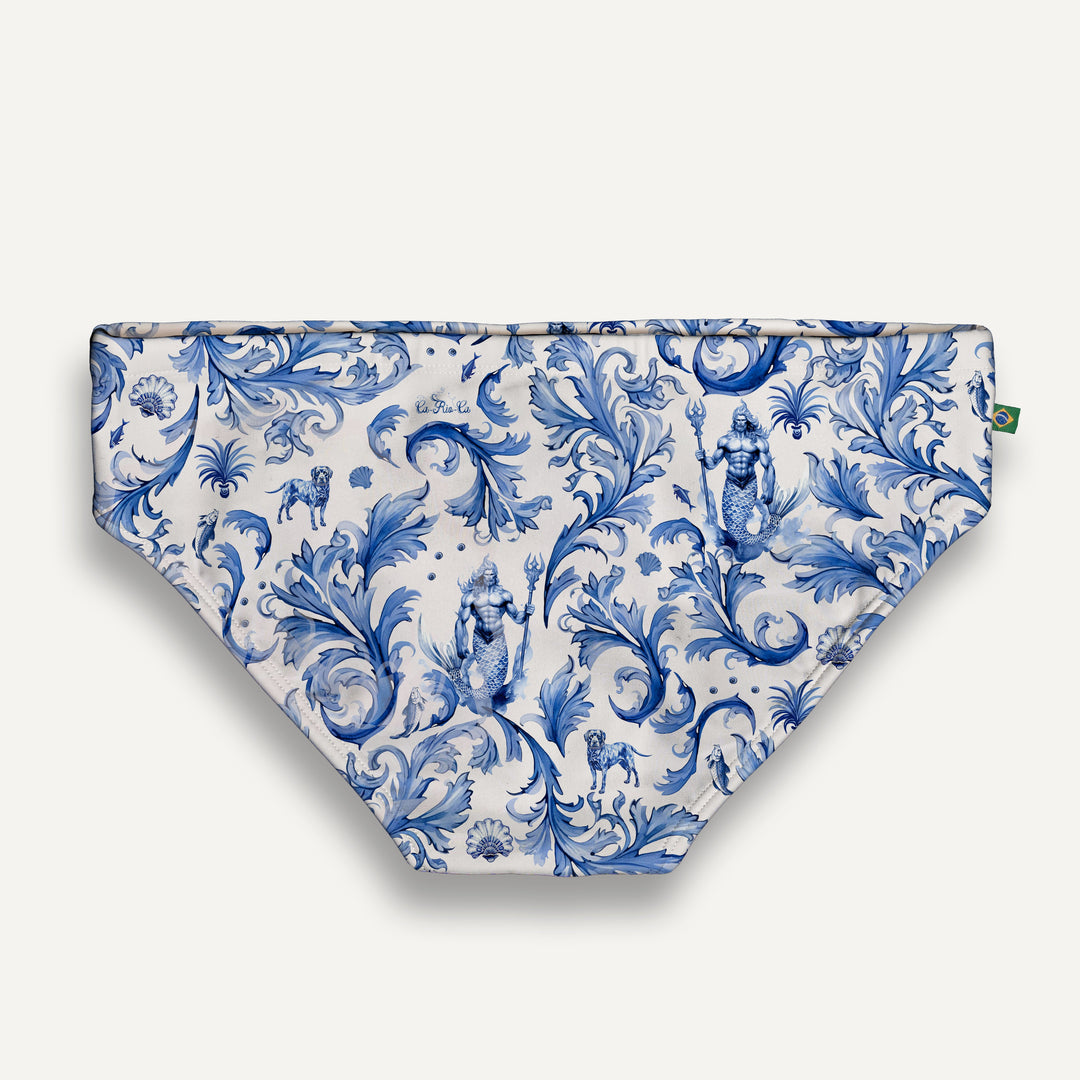 CA-RIO-CA Men's Rei Netuno Brief Sunga Designer Swimwear Briefs in 