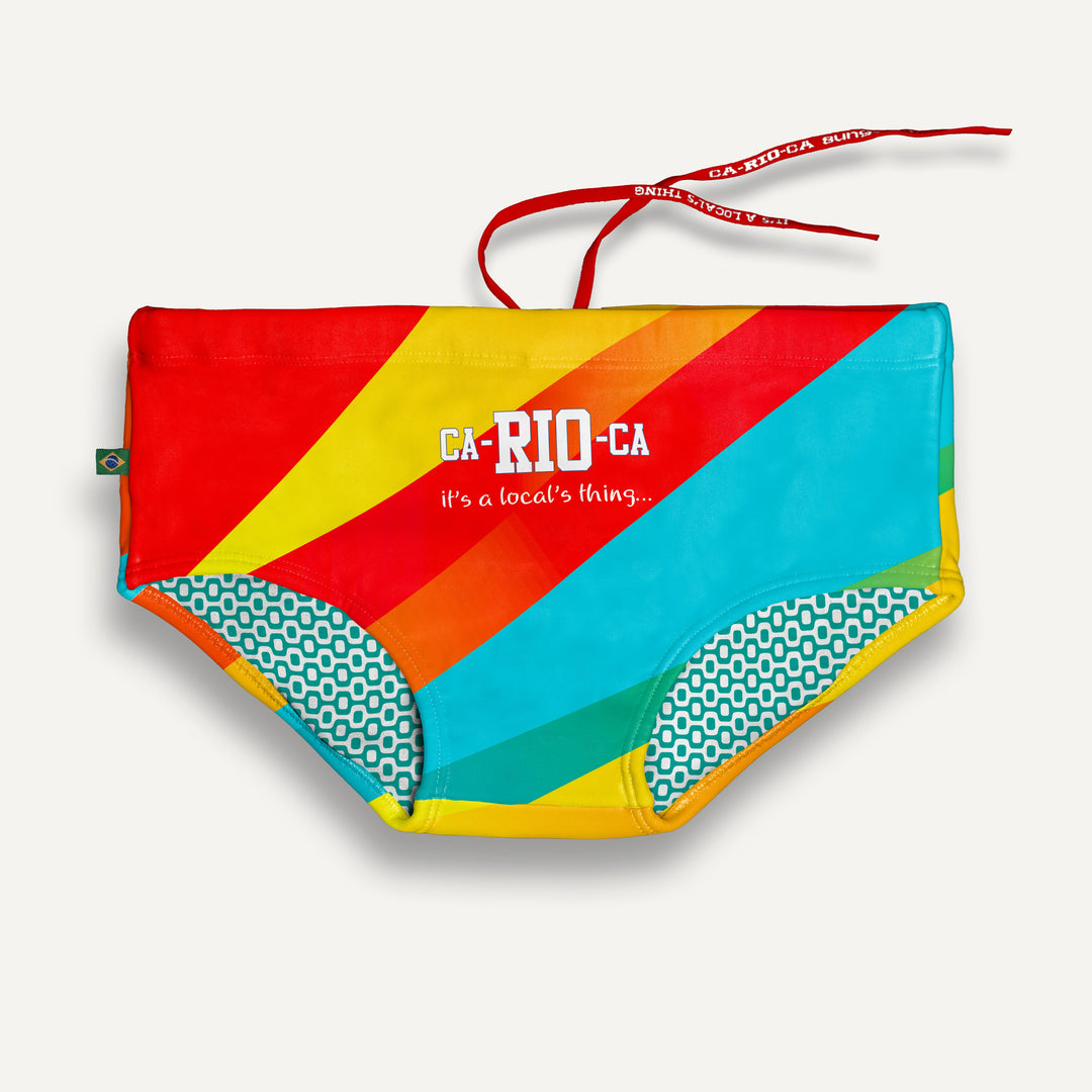 CA-RIO-CA Men's CARIOCA RIO26 SUNGA Print Designer Swimwear in 