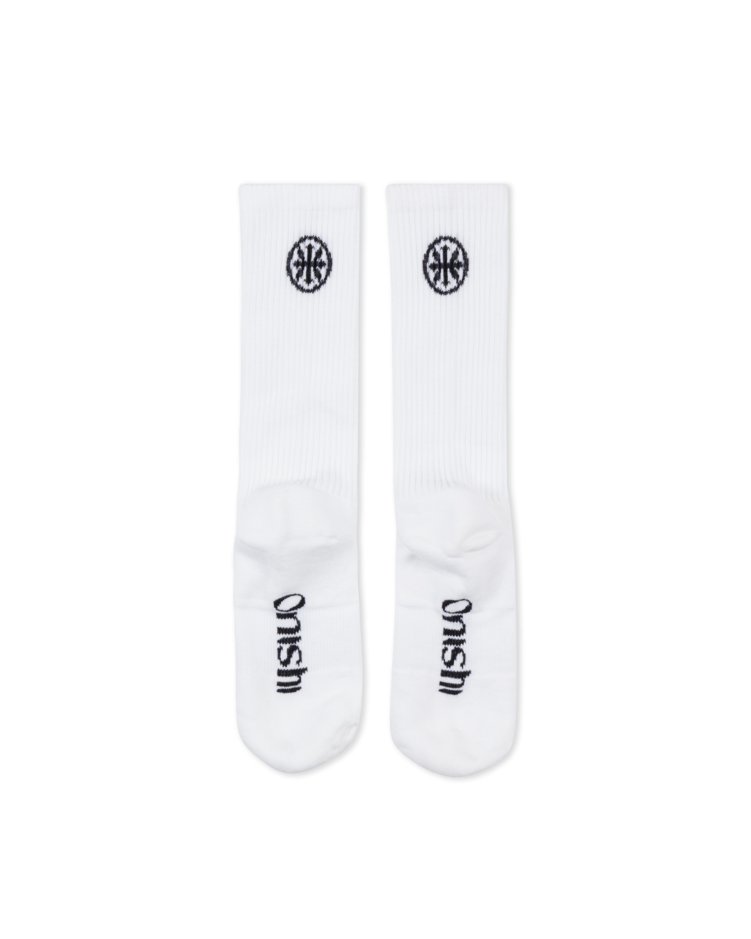 Onishi Gym Sock — Black | Men's Crew Gym Socks