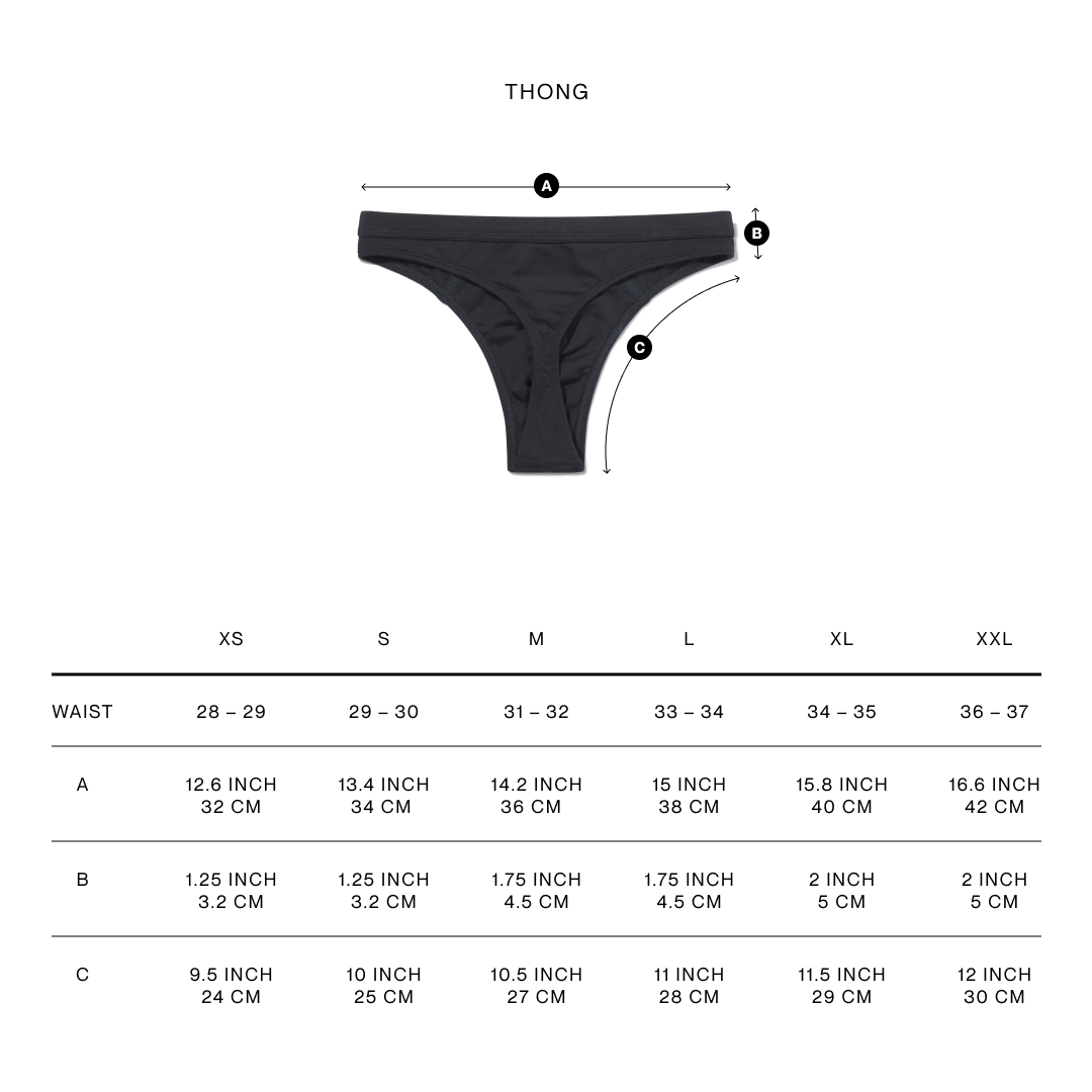 Onishi Men's Thong Underwear – ultra-soft stretch microfiber thong