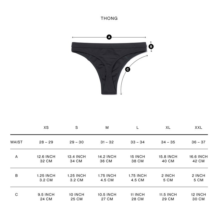 Onishi Men's Thong Underwear – ultra-soft stretch microfiber thong