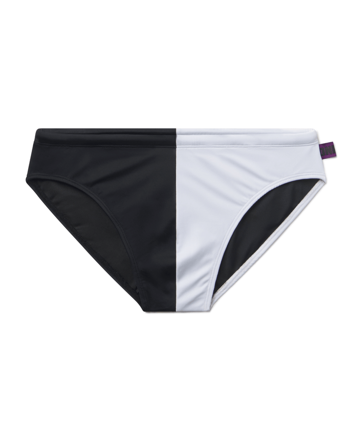 Onishi men's Two-Tone Swim Brief limited edition – recycled nylon low-rise swimwear