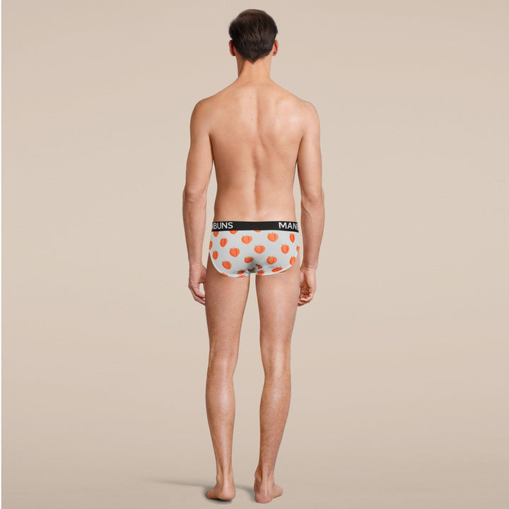 Manbuns Peach Brief Underwear