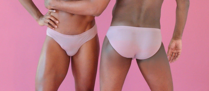 YOURS Body Brief in pale – men's seamless full-coverage cotton spandex brief