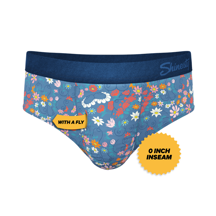 The Gardening Nips Ball Hammock® Pouch Briefs - Shinesty Busty Floral Underwear