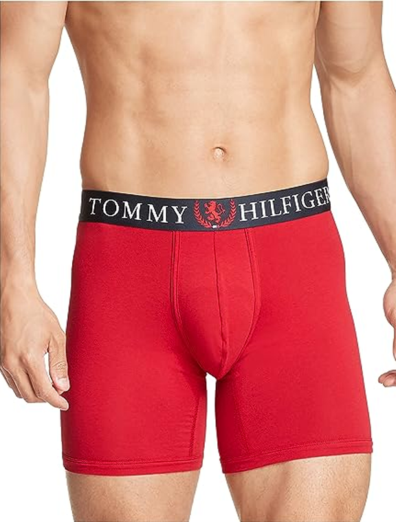 Tommy Hilfiger Men's Luxe Stretch Authentic Boxer Briefs