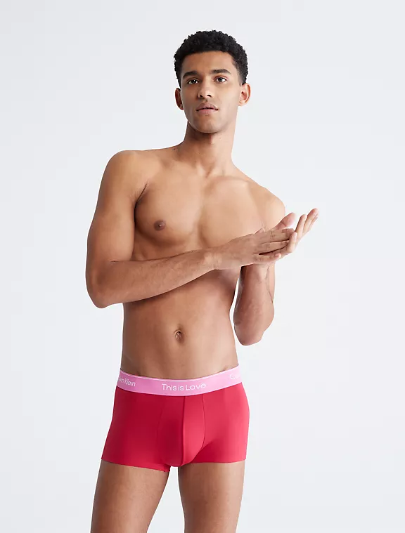 Calvin Klein Pride This Is Love Tonal Low Rise Trunk