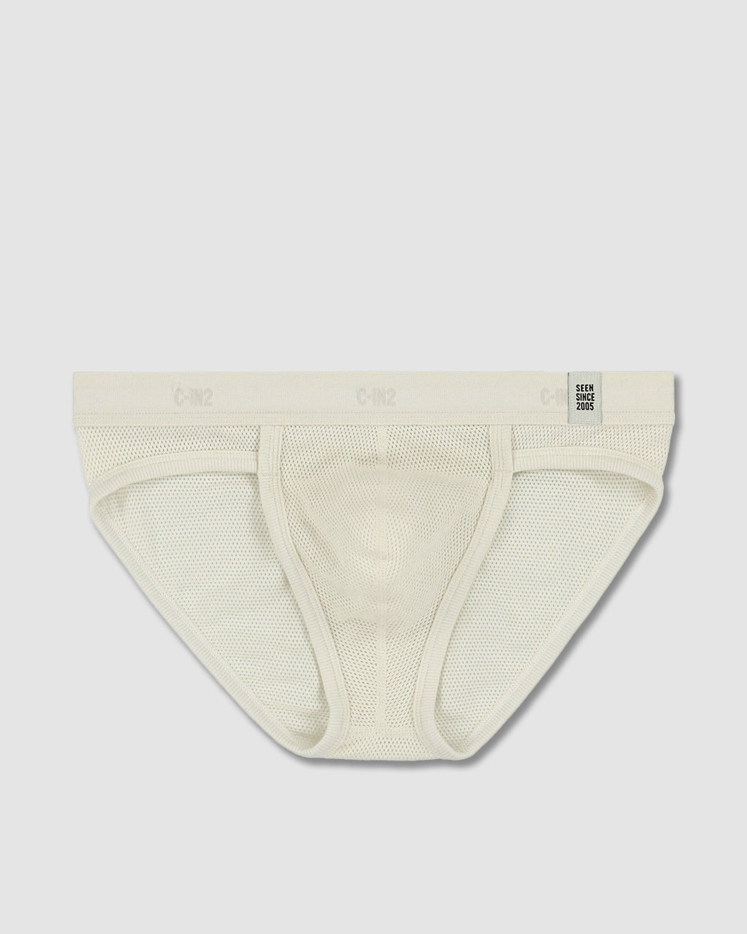 C-IN2 Rough Knit Sport Brief in Bone – men's briefs