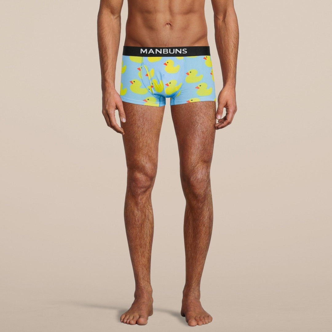 Manbuns Rubber Duckies Trunk with Pouch