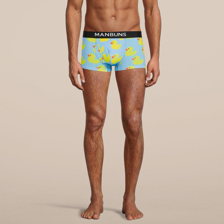 Manbuns Rubber Duckies Trunk with Pouch