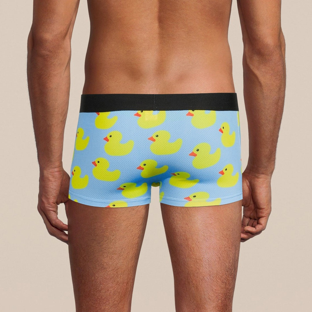 Manbuns Rubber Duckies Trunk with Pouch