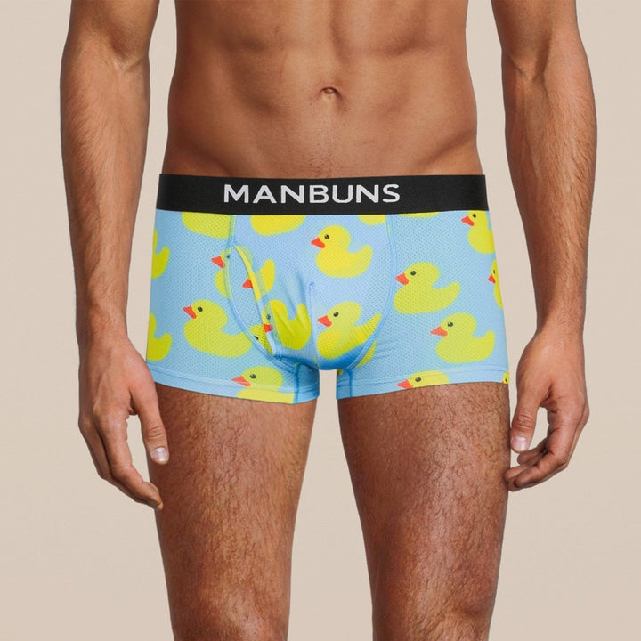 Manbuns Rubber Duckies Trunk with Pouch