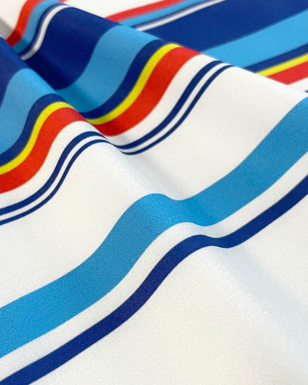 C-IN2 Poolside Swim Shorts in navy white horizontal stripes – men's 3 inch striped swim shorts