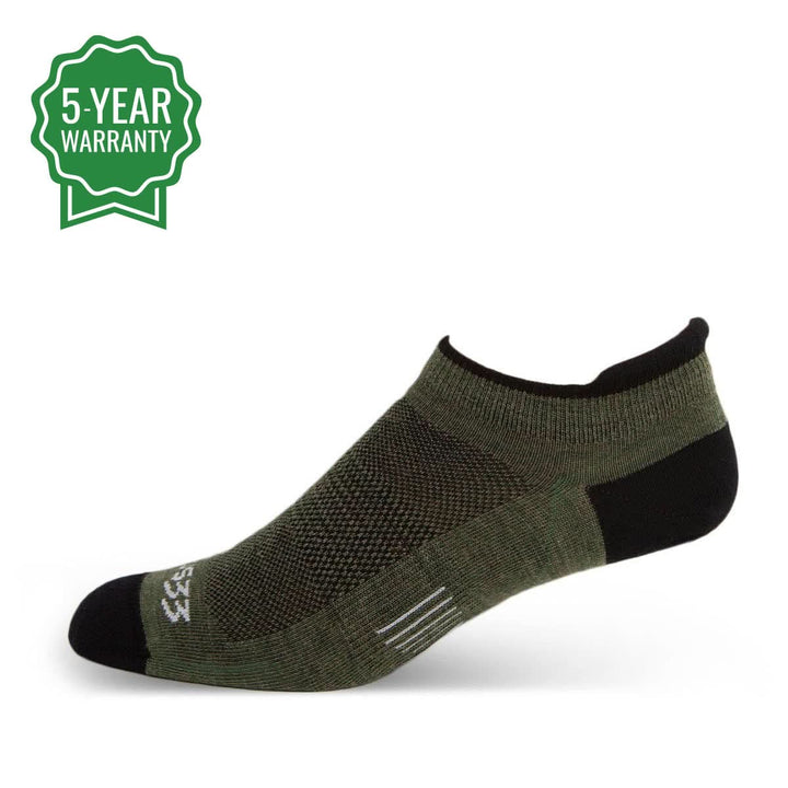 Minus33 Merino Wool Crew Socks - Chalk White Moisture-Wicking Hiking Socks