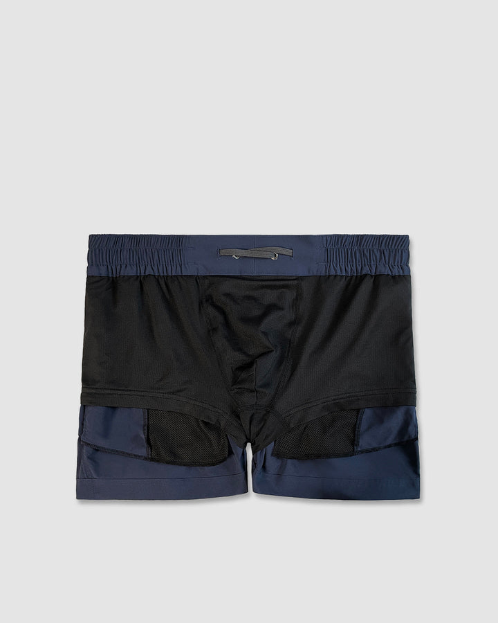 C-IN2 Swim Shorts in solid navy – men's 3 inch mid-rise swim shorts quick dry