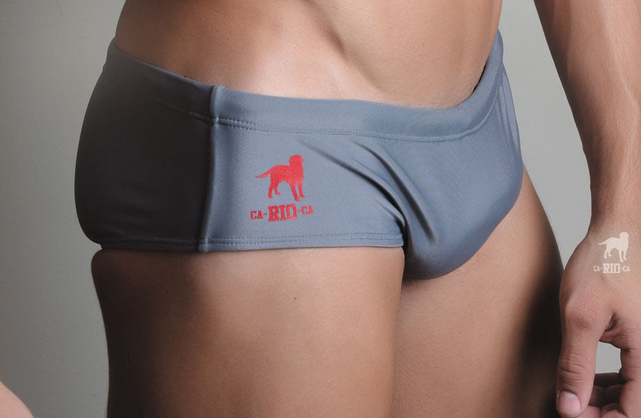 Low Rise Solids Cut Sunga - Male Bathing Suit