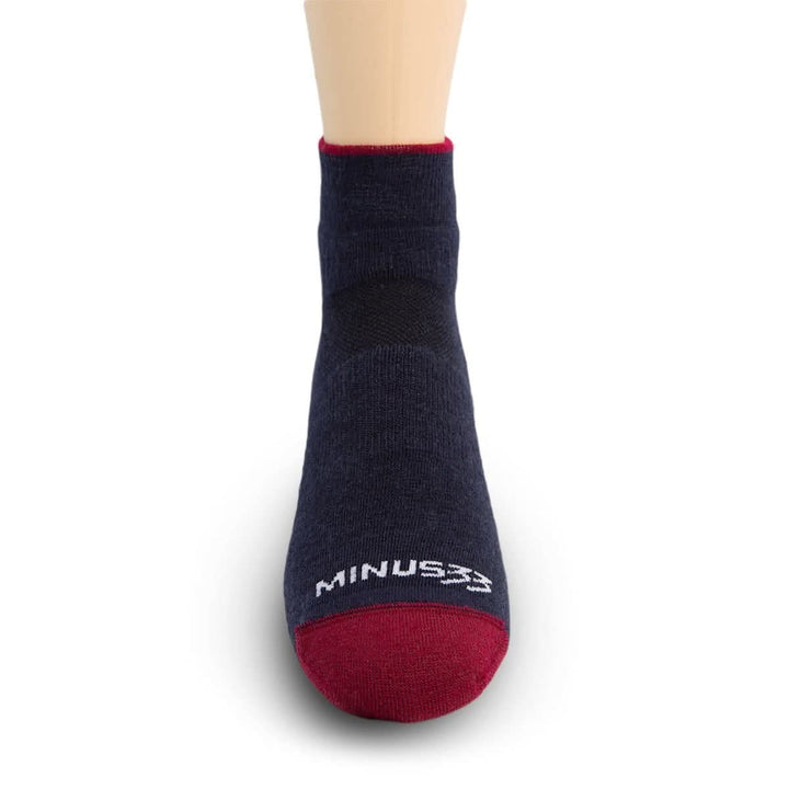Minus33 Mountain Heritage Lightweight Ankle Wool Socks – merino wool full cushion ankle socks