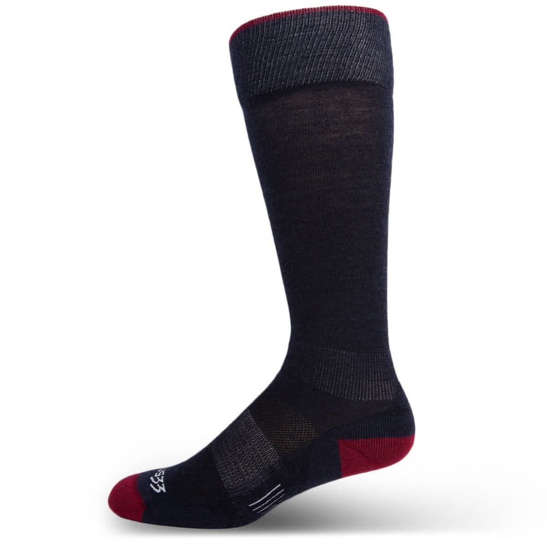 Minus33 Mountain Heritage Merino Wool Over-the-Calf Socks - Microweight Cushion