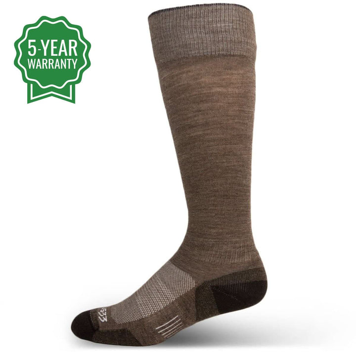Minus33 Mountain Heritage Merino Wool Over-the-Calf Socks - Microweight Cushion