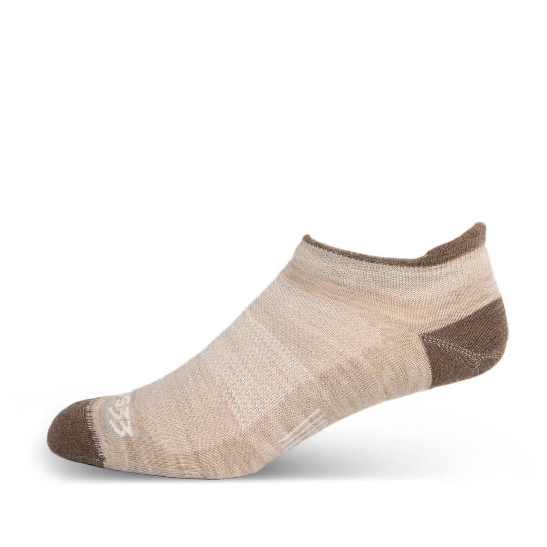 Minus33 Merino Wool Crew Socks - Chalk White Moisture-Wicking Hiking Socks
