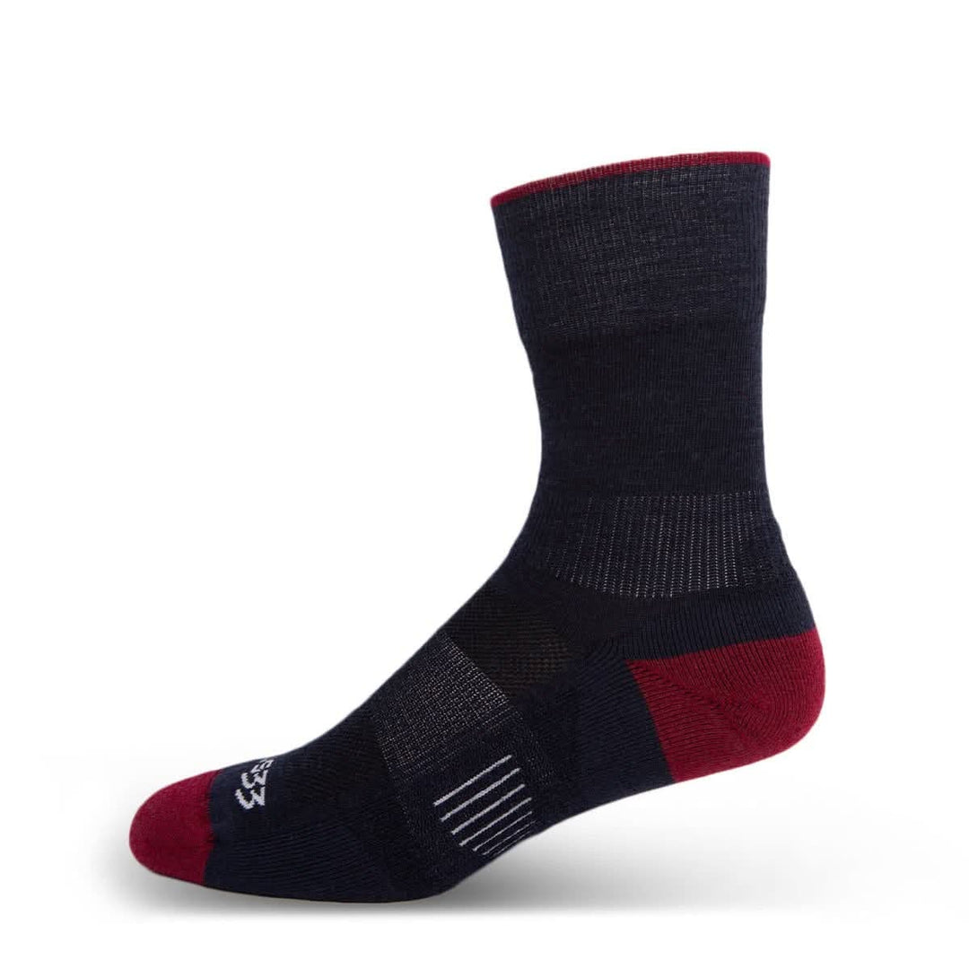 Minus33 Mountain Heritage Merino Wool Crew Socks - Microweight Cushion