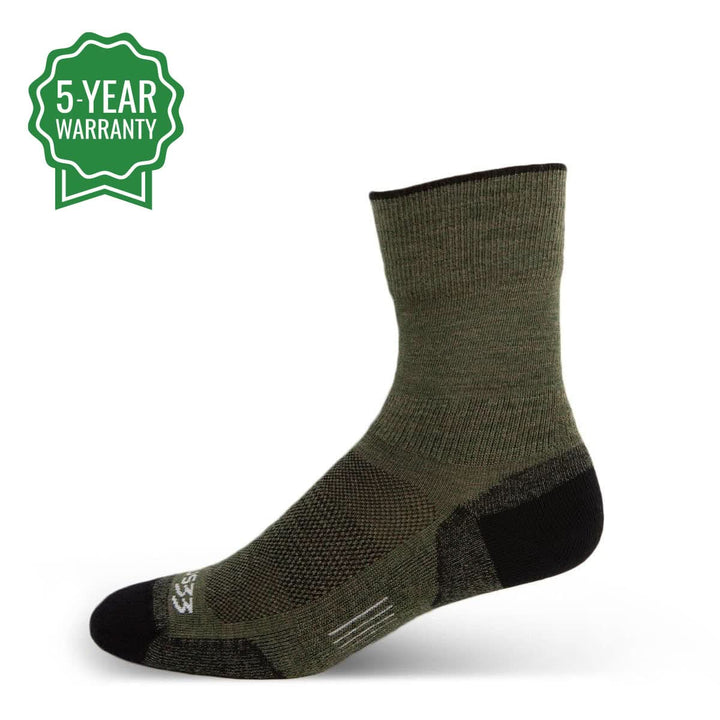 Minus33 Mountain Heritage Merino Wool Crew Socks - Microweight Cushion